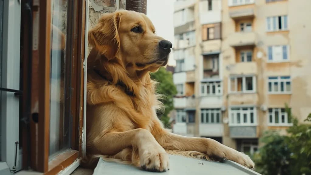 Czy golden retriever może mieszkać w bloku? Oto co musisz wiedzieć