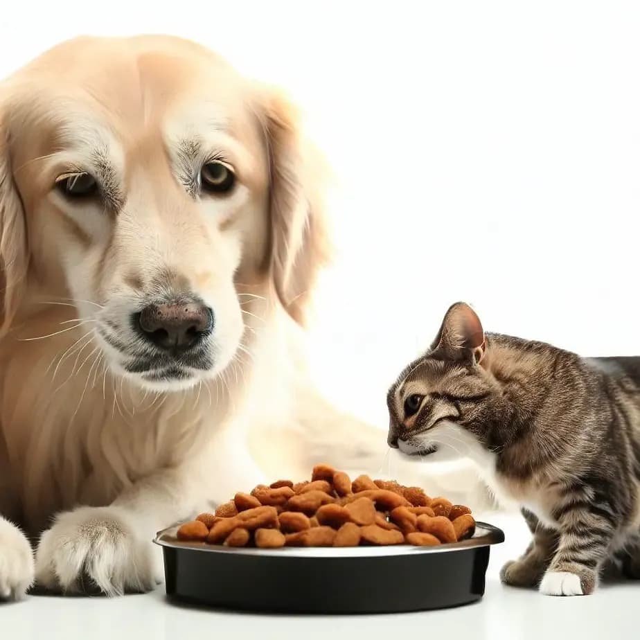 Czy pies może jeść mokrą karmę dla kota? Sprawdź, co grozi psu