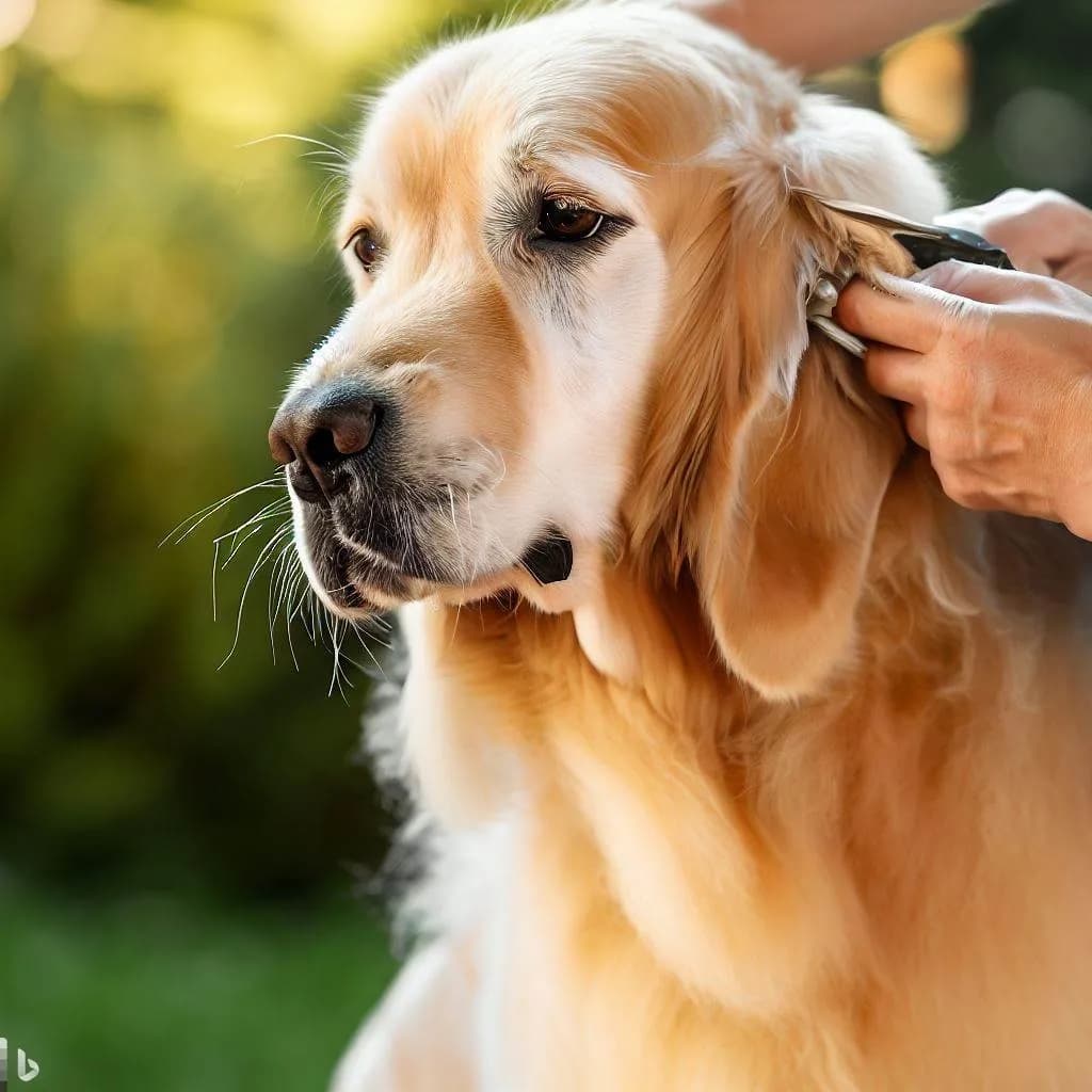 Jak obciąć golden retrievera, aby uniknąć uszkodzenia sierści?